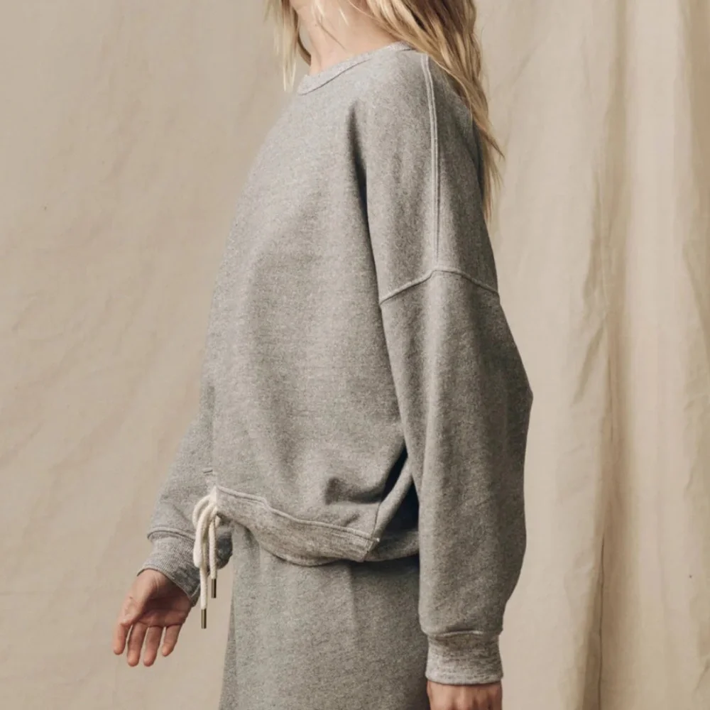 THE GREAT The Teammate Sweatshirt Varsity Gray Size 0 - Picture 6 of 11